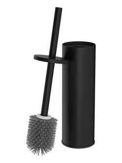 Ершик для унитаза STWORKI Стокгольм S36395BK напольный, черный, с подставкой
