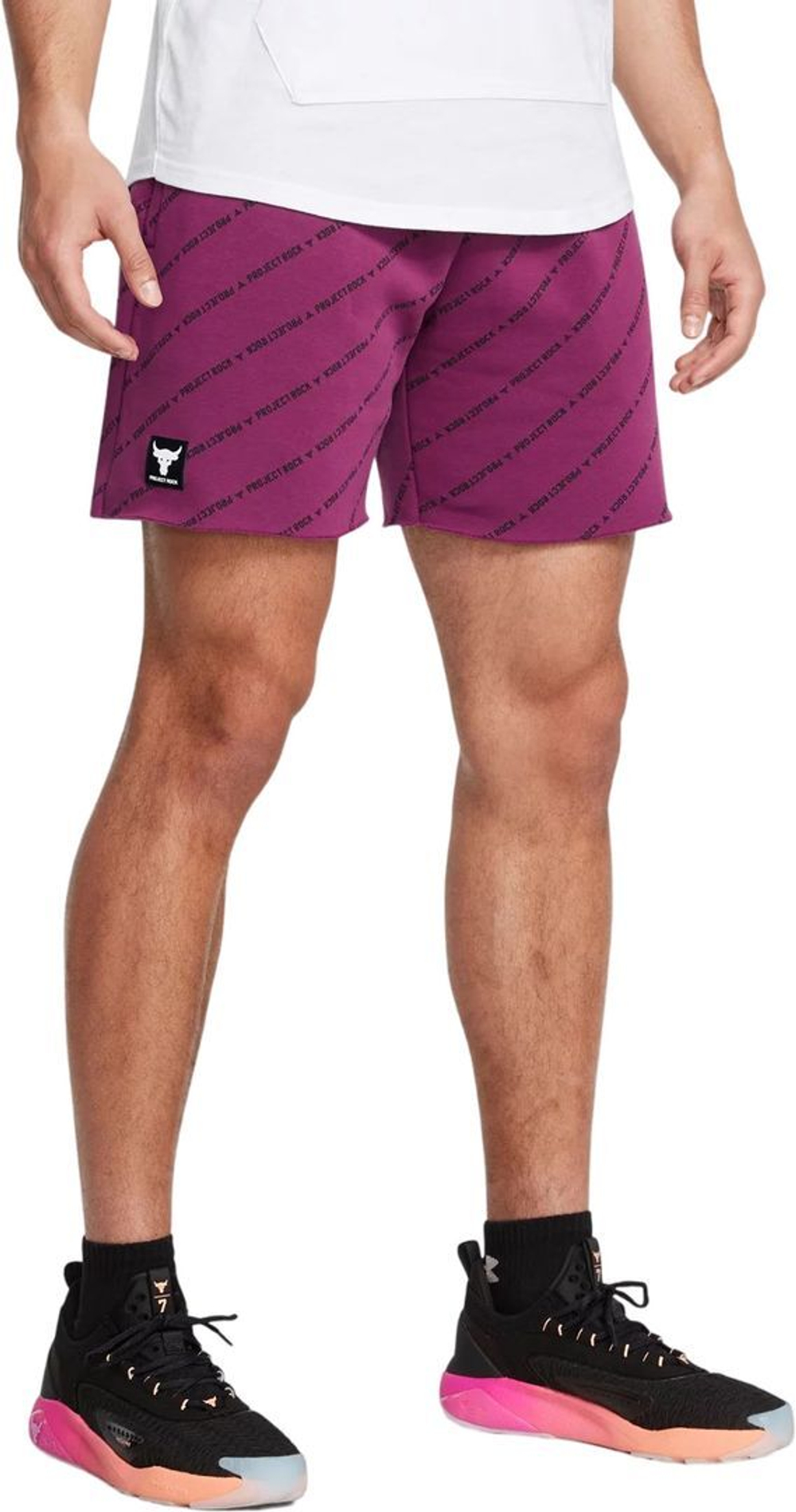 Шорты Under Armour PJT RCK ICON FLC SHORT PT BOH фиол