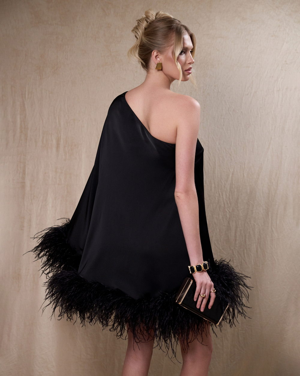 Платье SNOWFLAKE, Черный