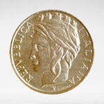 Italy 50 Lire 1996 R "Symbols of the Republic", XF