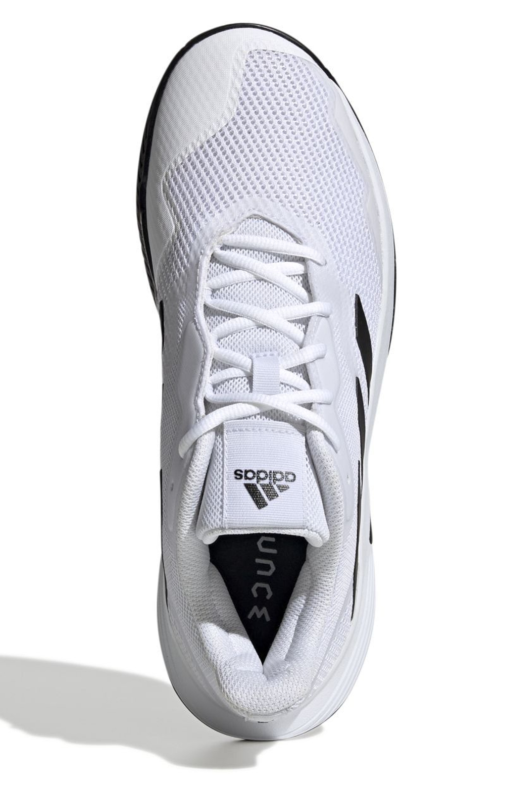 Мужские кроссовки теннисные Adidas CourtJam Control M - cloud white/core black/cloud white