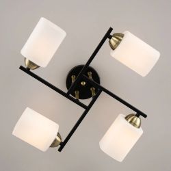 Citilux Генри CL130245 Люстра потолочная Чёрная