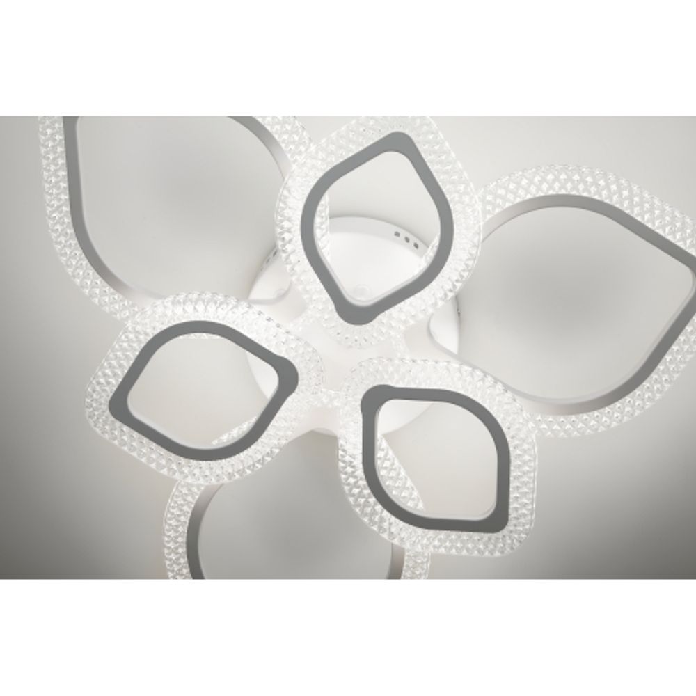 Светильник потолочный светодиодный Rivoli Megan 6110-107 106 Вт LED 2800К - 6200К модерн с пультом | Интерьерные светодиодные светильники