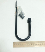 Держатель для штор кованый Готика d20 мм, цвет черный