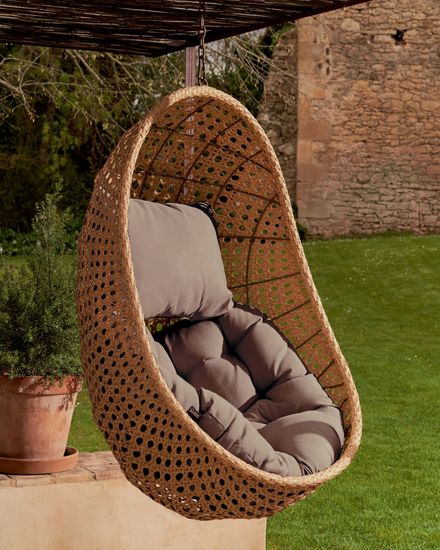 Подвесное кресло Cira с натуральной отделкой La Forma Испания