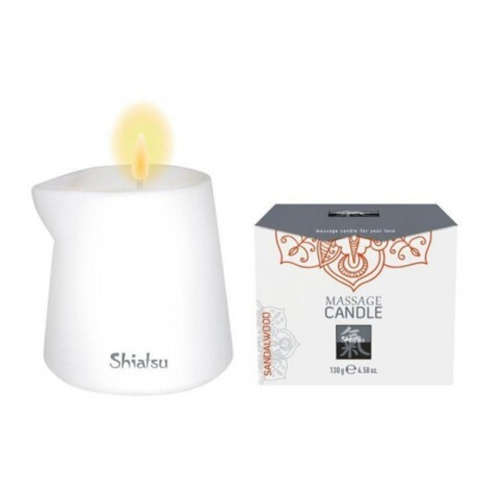 Массажная свечка с ароматом Сандала. 130 гр.