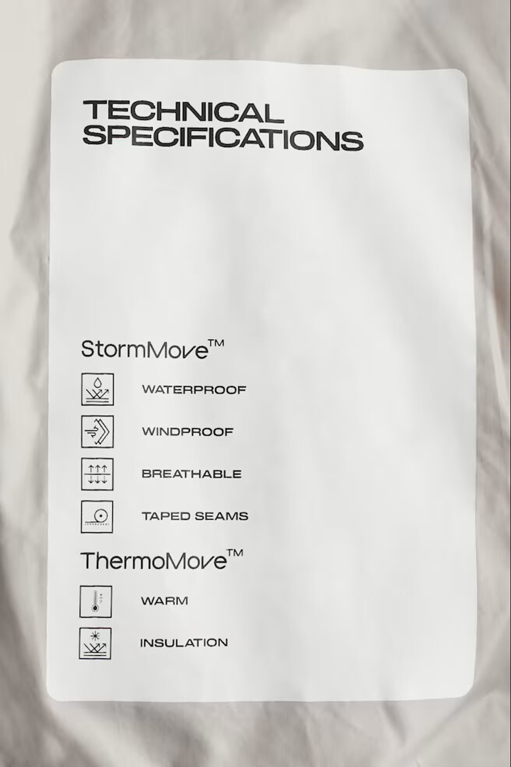 H&M Мягкая лыжная куртка StormMove™, светло-бежевый