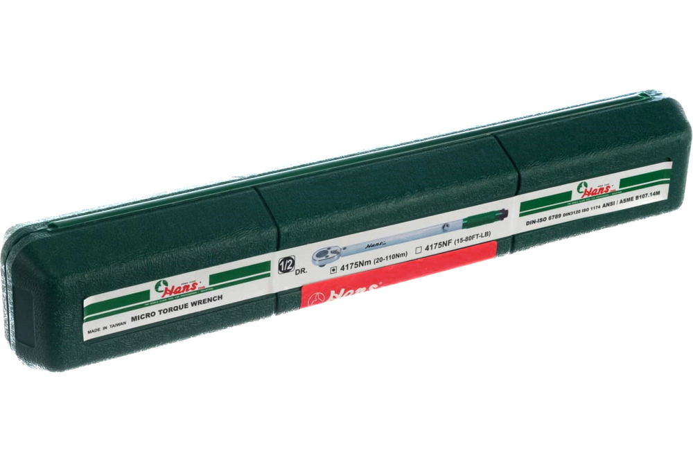 Динамометрический ключ 1/2" 20-110 Нм., 4175NM, Hans