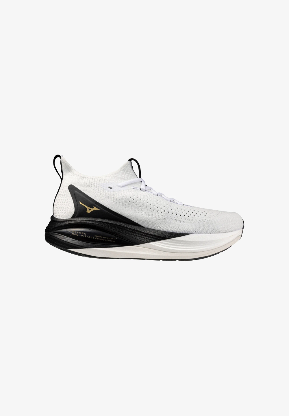 Кроссовки для бега Mizuno Vista white/black/gold