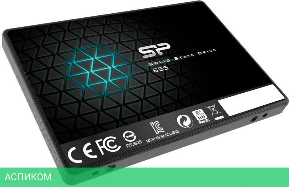 SSD диск Silicon-Power Slim S55 480GB (SP480GBSS3S55S25)