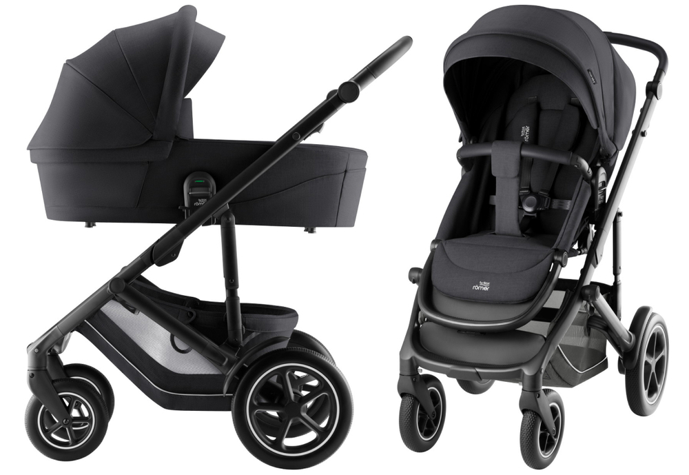 Детская коляска Britax Roemer Smile 5Z Style 2 в 1 Carbon Black