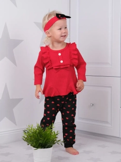 Летний костюм для девочки нарядный