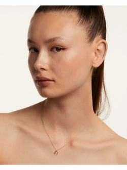 Колье женское PDPaola Мини-Буква Y серебро 925 пробы покрытое золотом 750 пробы CO01-536-U