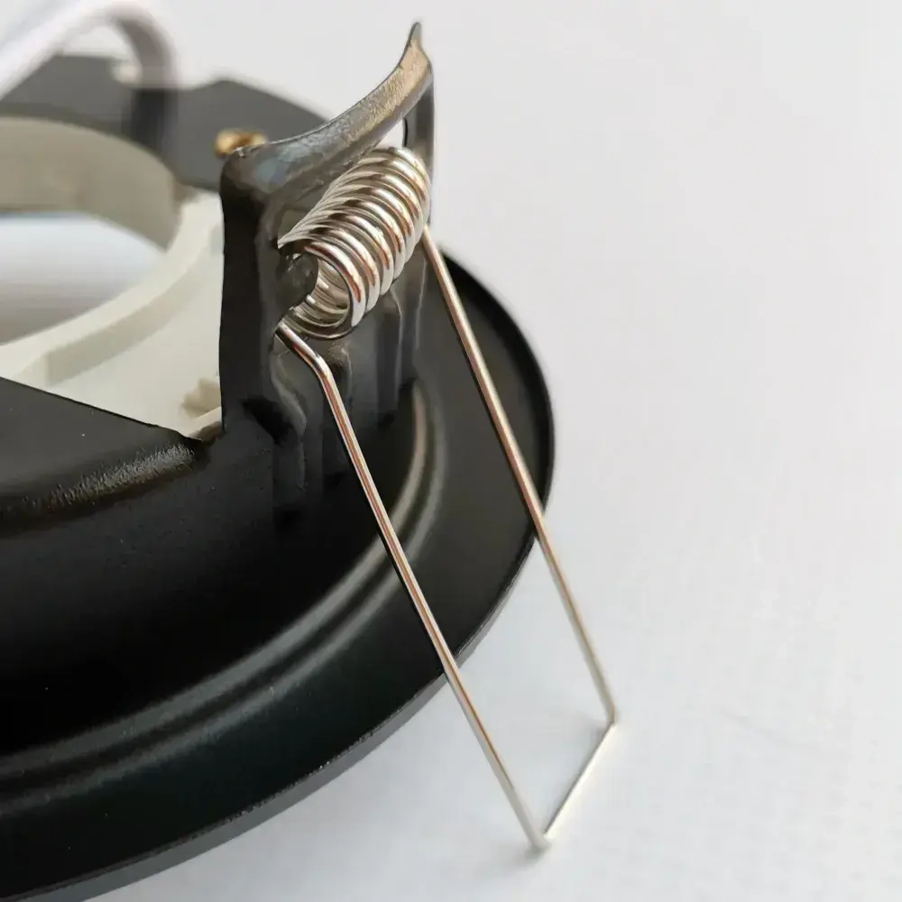 Встраиваемый светильник-основание EKS Optima GX53 матовый черный (до 17 Вт, IP 40) точечный, для натяжных потолков