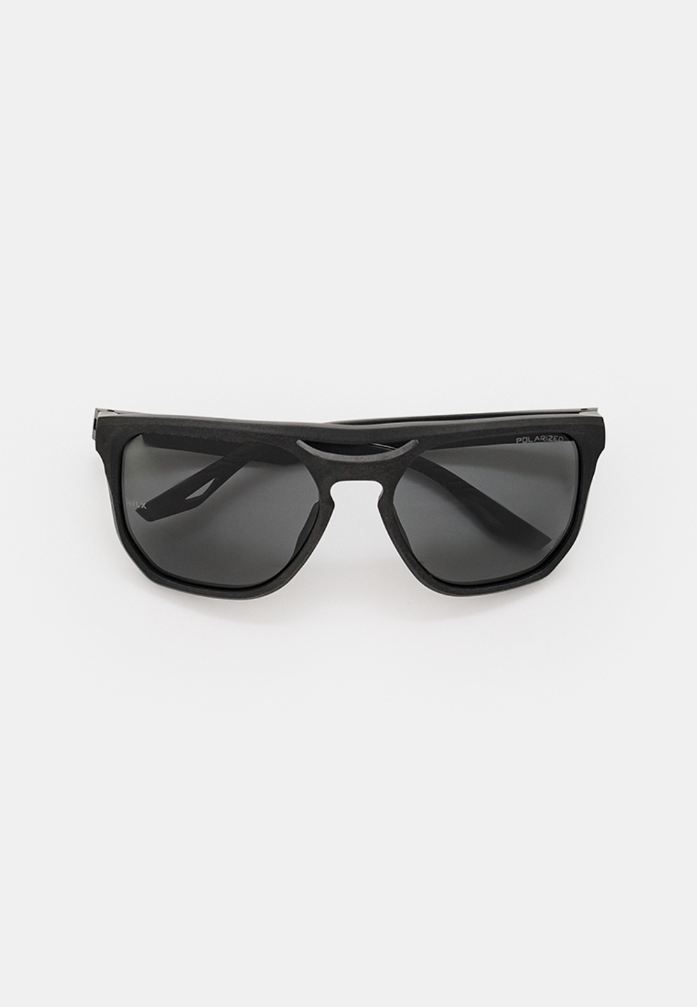 Спортивные очки HILX Carnage / Matt Solid Carbon / Black Polarized Lens