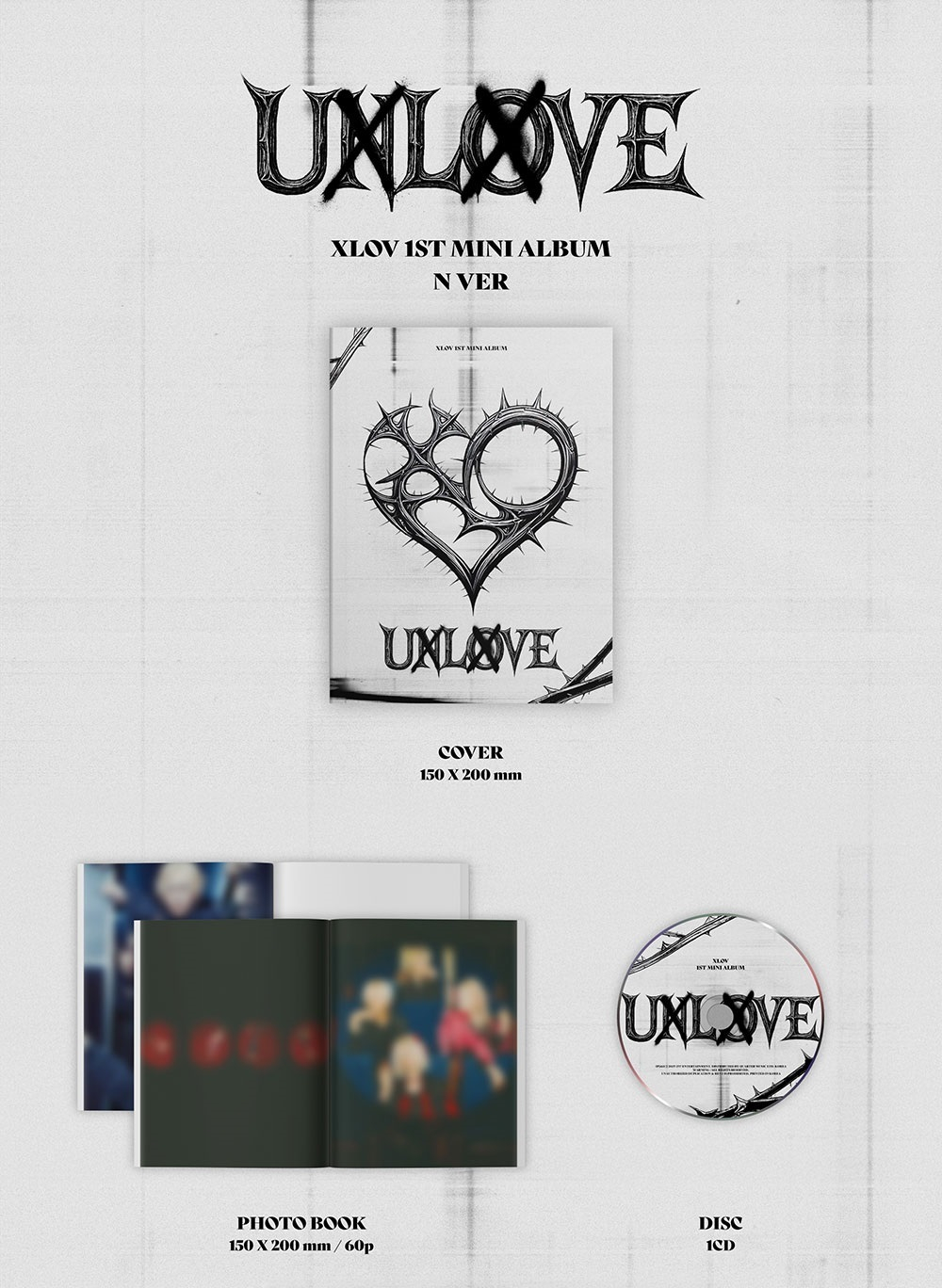 Альбом XLOV - 1ST MINI ALBUM UXLXVE