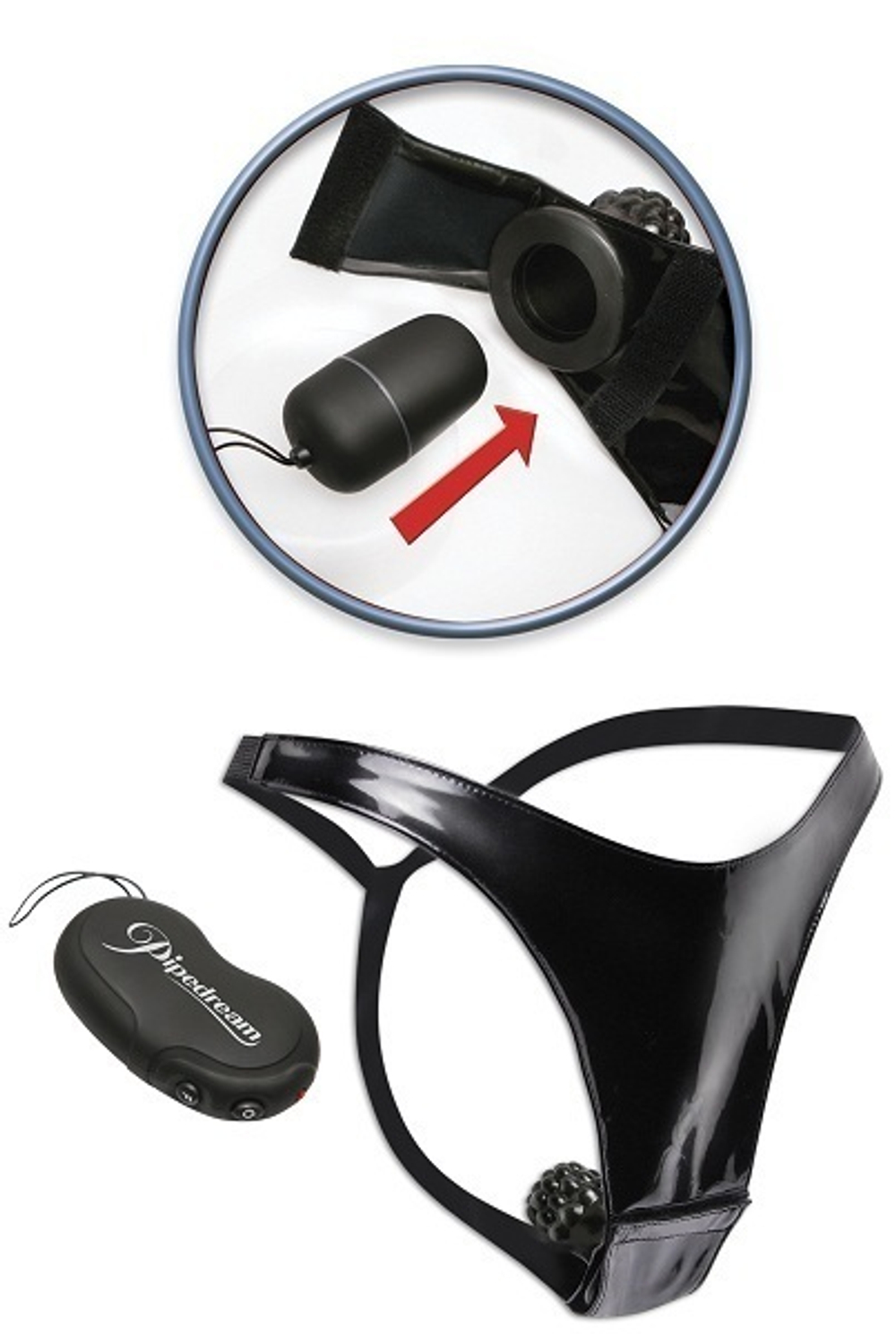 Трусики с вибропулей на дистанционном управлении