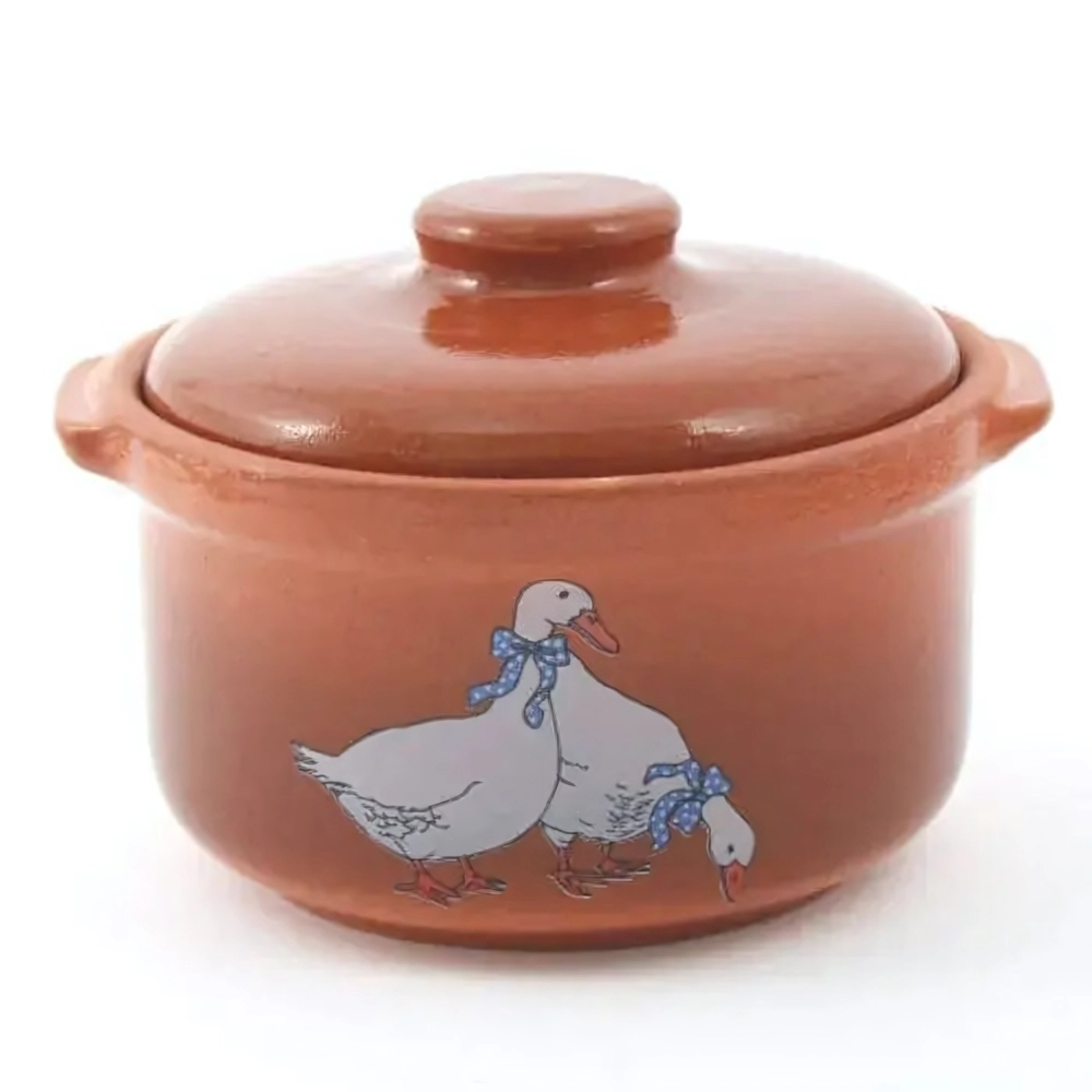 Горшок- сотейник 0,4л Гуси1ГСГ-1