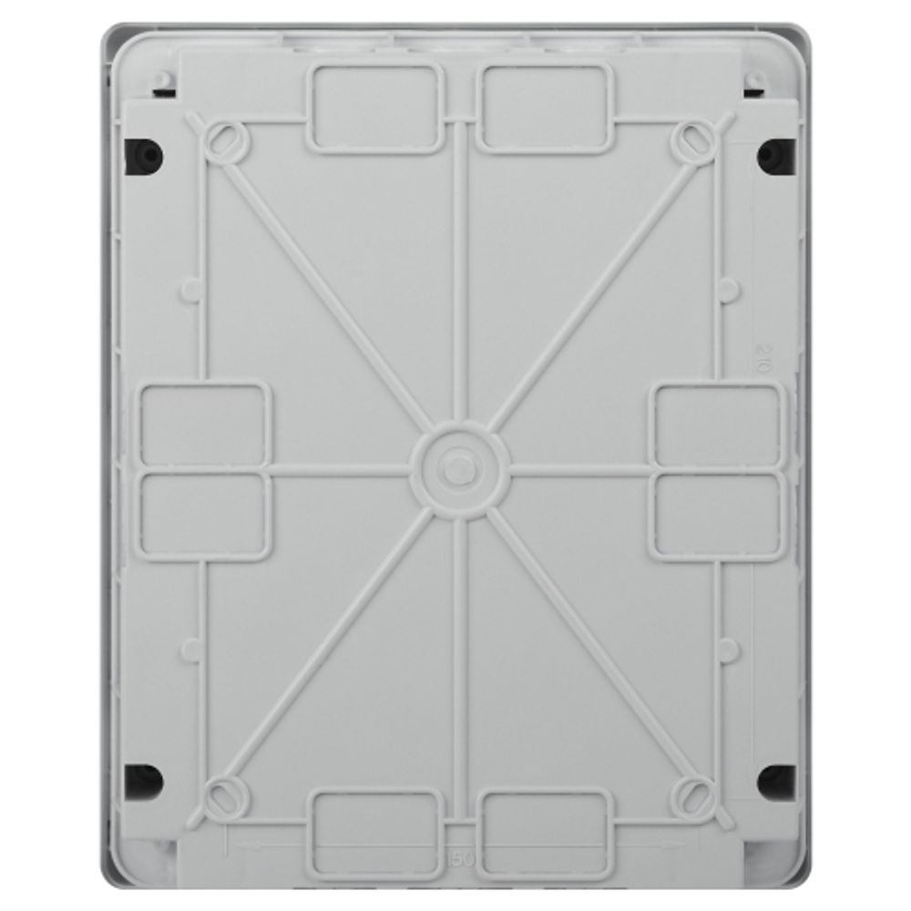 Корпус пластиковый встраиваемый ЭРА COMFORT ЩРВ-П-18 IP40 прозрачная крышка белый | Корпуса пластиковые модульные