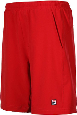 Мужские теннисные шорты Fila Short Santana - красный