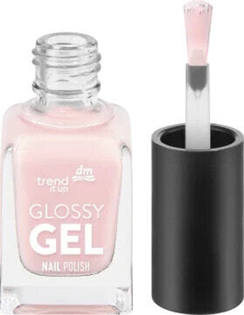 Nagellack Glossy Gel 100 Flamingo Pink, 11 ml