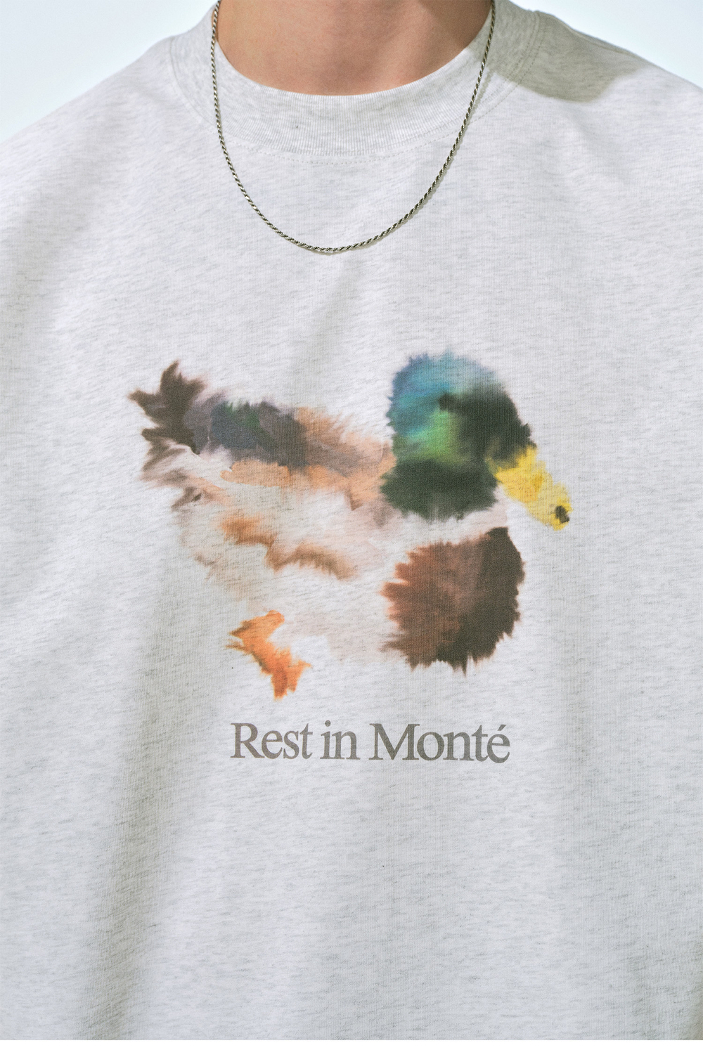 Футболка Nothomme Monterest Duck серый