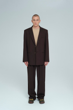 Пиджак однобортный | brown