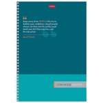 Тетрадь общая Hatber, А4, 80 листов в линейку, картон, на спирали, ассорти