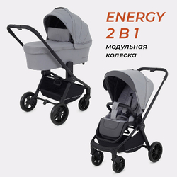 Детская коляска Rant Basic Energy 2 в 1 Grey 2024