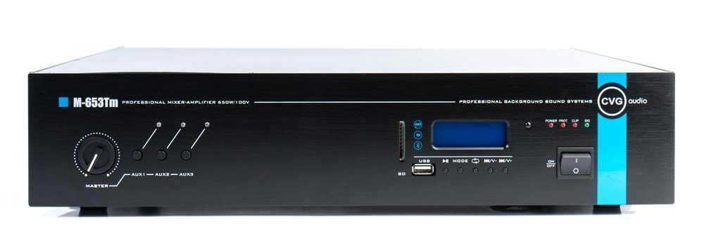 CVGAUDIO M-653Tm Трансляционный микшер-усилитель