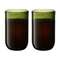 Набор стаканов flowi, 510 мл, темно-зеленые, 2 шт.