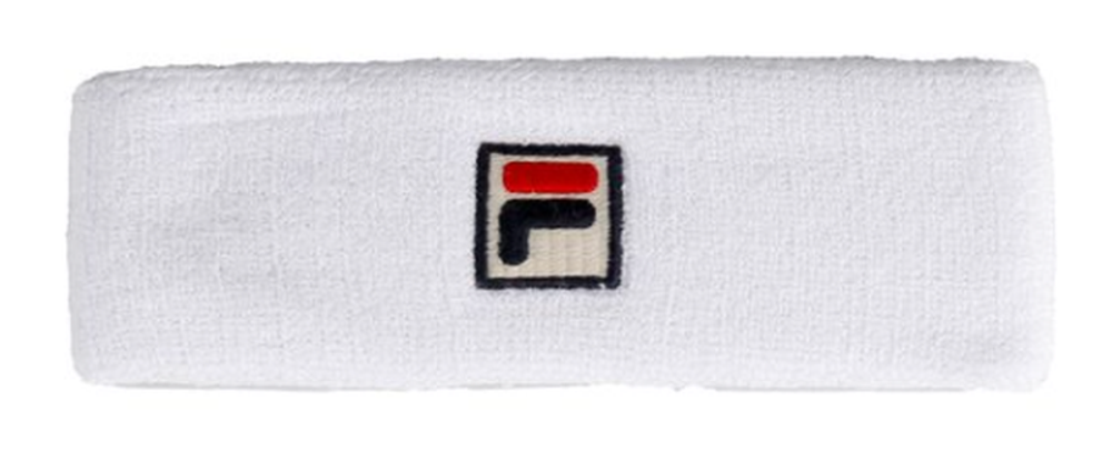 Frotka na głowę Fila Flexby Повязка на голову теннисная - white