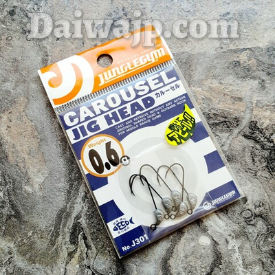 Джиг-головка JUNGLEGYM Jighead Carousel 0.6g