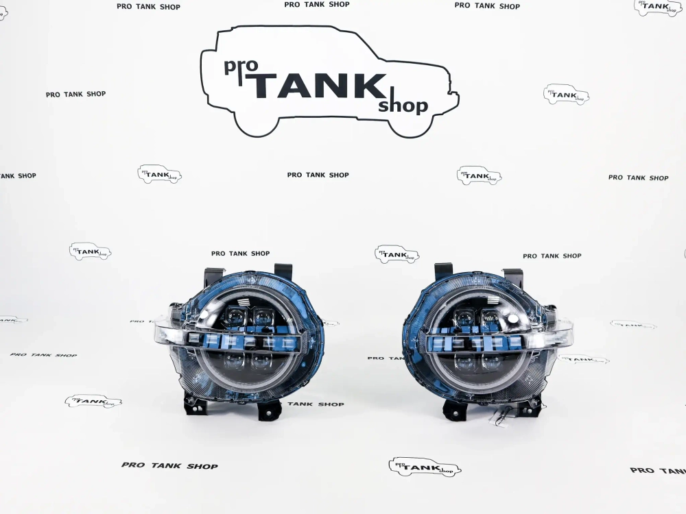 Передняя оптика (Желтый свет)