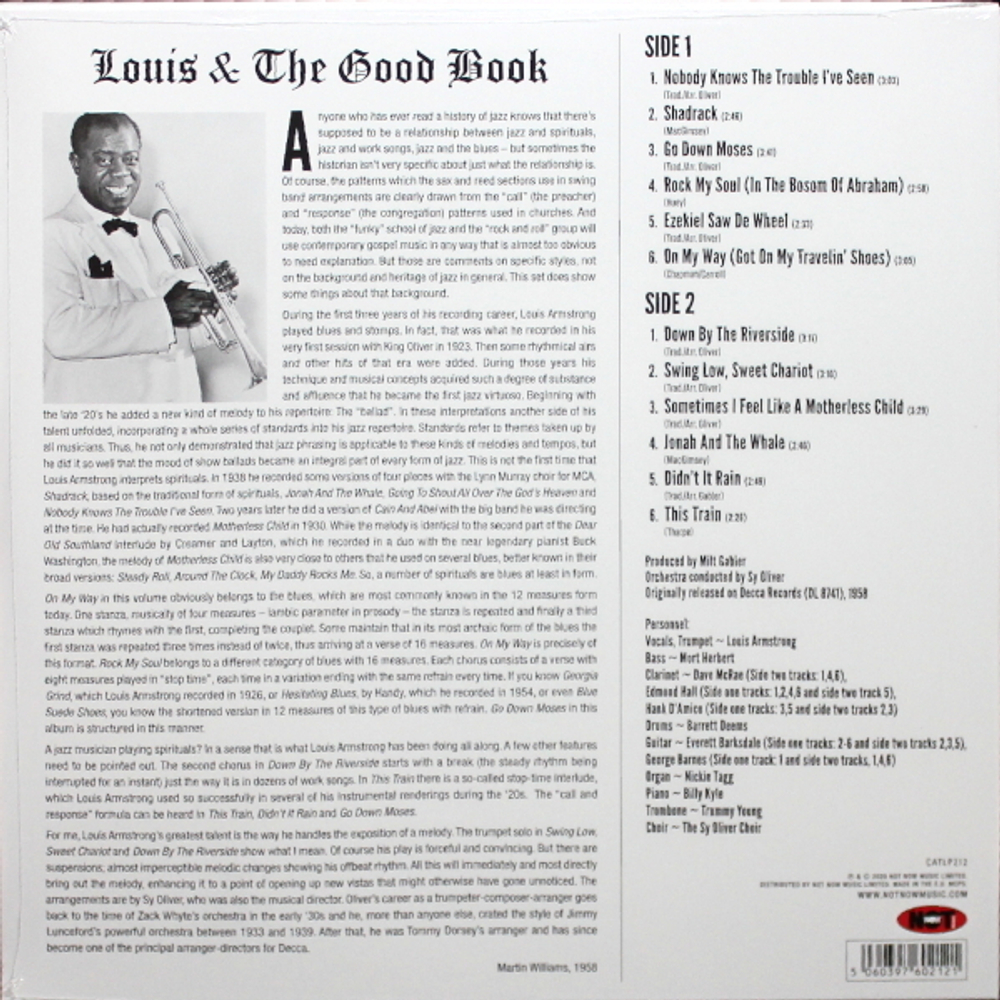 Louis Armstrong / Louis & The Good Book (LP)