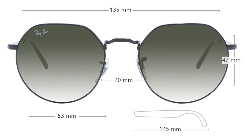Ray-Ban Jack RB3565 001/3F