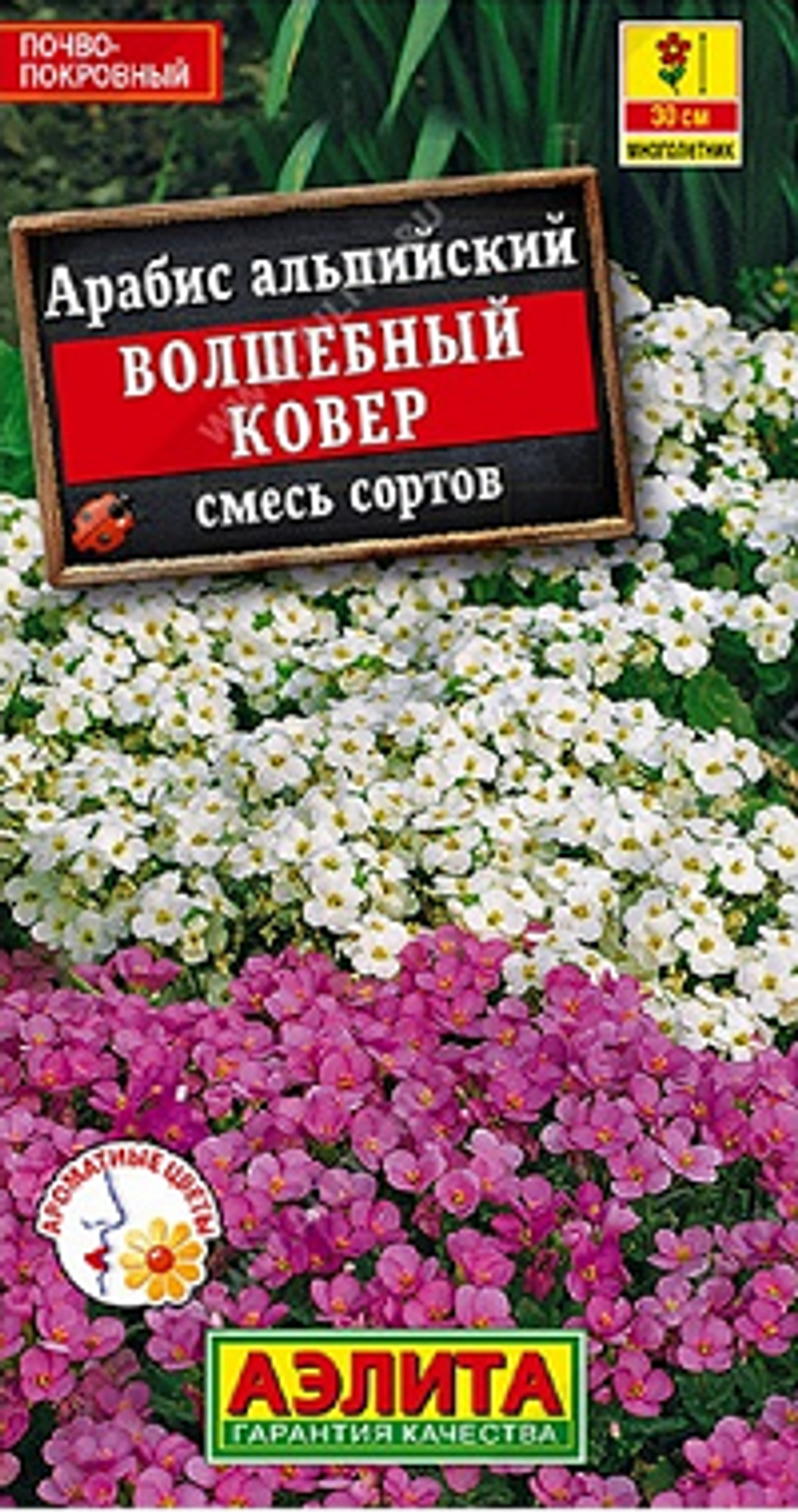 Арабис Волшебный ковер, смесь сортов