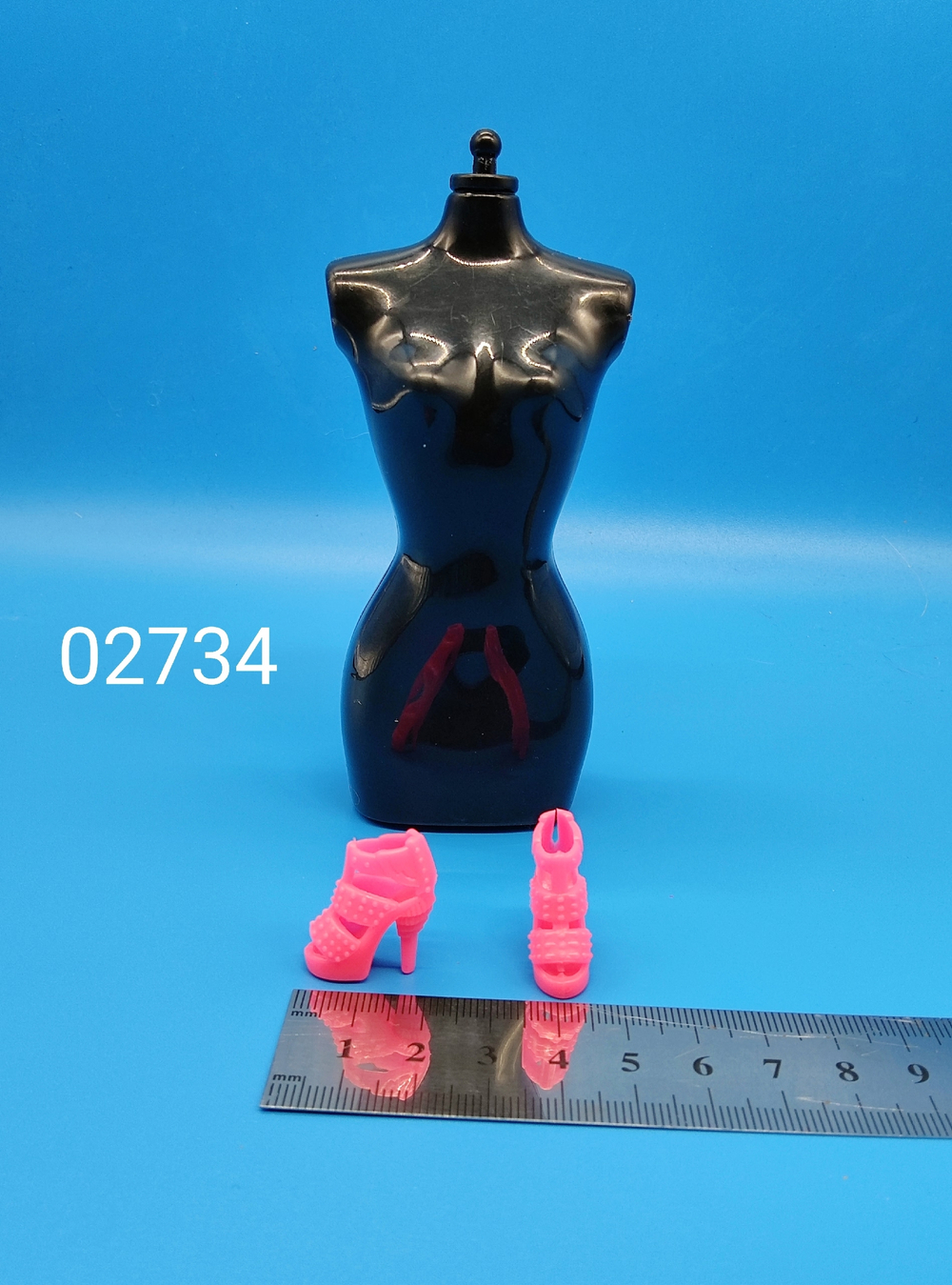 Обувь для куклы Барби винтаж туфли 02734