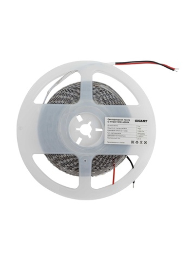 Светодиодная лента Gigant 5м, IP20, 1200Лм, 4000К G-HT24V-10W-4000K