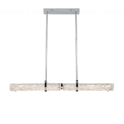 Подвесной светильник Cloyd MONDIAL P1 / шир. 100 см - хром (арт.11617)