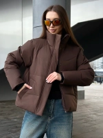 Куртка осенняя короткая без капюшона