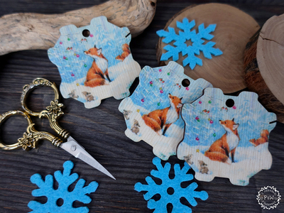 Бобинка "Лиса в лесу"