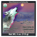 Light Mountain, Натуральная краска и кондиционер для волос, ярко-рыжий, 4 унции (113 г)