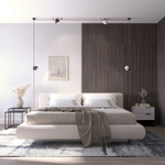 DK5542-BK Поворотный светильник для трека-ремня Belty, серия Spot, со светодиодом, D100*H107мм, 48V DC, 12W, RA90, 120°, 4000K, IP20, черный, алюминий