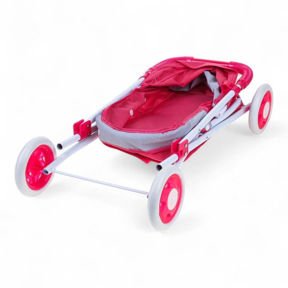 Коляска для кукол лежачая 57*50*30см. пакет 918D-17