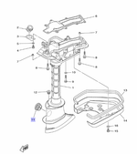 Заглушка резиновая Yamaha