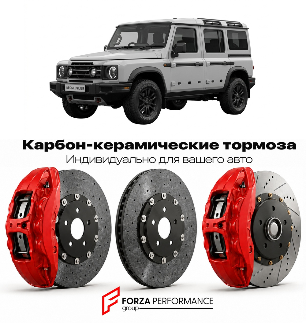 Карбон-керамическая тормозная система для Ineos Fusilier I 2025-2026 Инеос