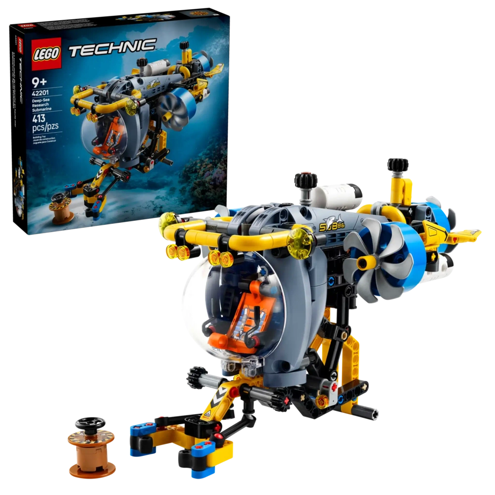 Конструктор LEGO Technic 42201 Глубоководная исследовательская подводная лодка