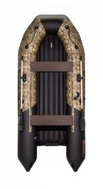 Таймень NX 3800 НДНД PRO камуфляж камыш/черный + PARSUN T 9.9 (15) BMS (комплект лодка + мотор)