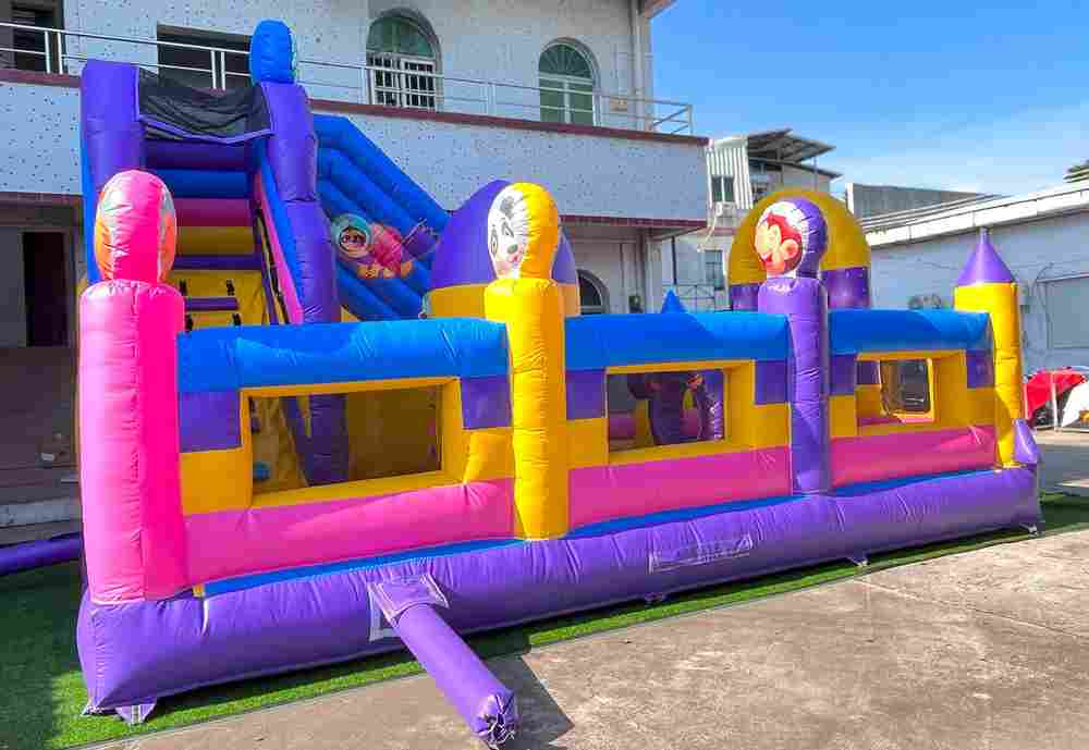 Коммерческий надувной батут «Звездный полет», 7*5*4.5 м